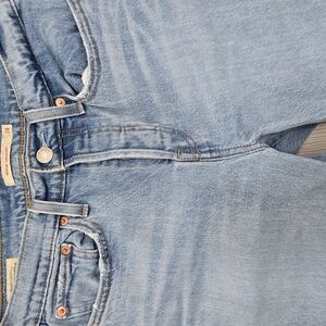 Levi's Light Blue Straight Leg Jeans